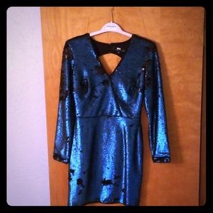 Elegant sequined dress